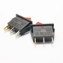 KCD3 15A electric wok 2 Gears 3 feet with light power plug-in rocker boat type switch 5