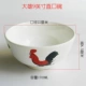 Dày chống vảy cổ điển gốm tròn gà gà bát lớn gà nam bát bộ đồ ăn trang trại Trung Quốc bát súp 6 inch