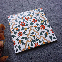Flower pattern tile 300 restaurant background wall decoration flower piece wall tile beauty salon tile balcony parquet floor tile