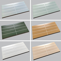 Solid color toilet wall tile Net red lattice brick 300x600 kindergarten interior wall bread brick lattice brick matte surface