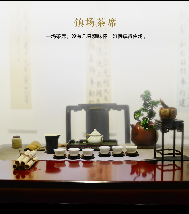 Offered home - cooked taste at jingdezhen ceramics by hand small kung fu tea tea service master cup single cup, cups sample tea cup