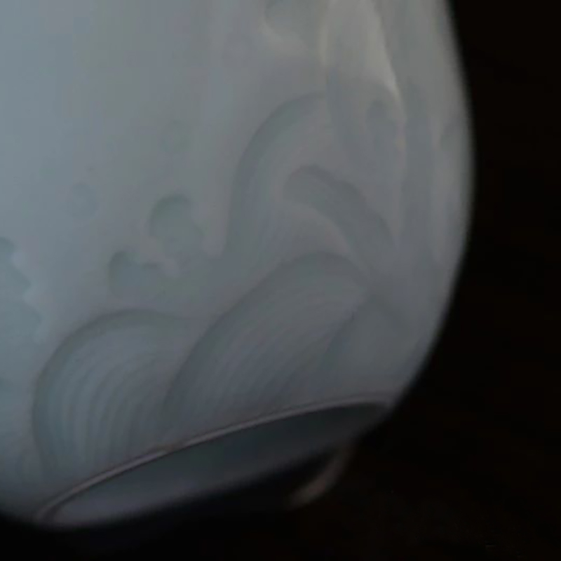 Offered home - cooked at flavour manual its shadow black carp heart cup sample tea cup of jingdezhen ceramic cups tea sets