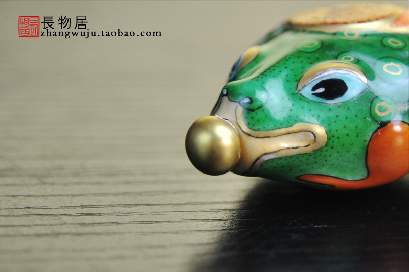 Offered home - cooked in pastel pure hand - made f the see colour of the snuff bottle spittor jingdezhen checking antique porcelain and play