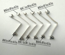 8mm5 4mm6mm solid tube telescopic positioning v-shaped spring pinball spring hollow shrapnel spring buckle 65MN