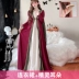 trang phục haloween Halloween trưởng thành nữ hoàng trang phục hộp đêm Goth phù thủy mũi áo choàng công chúa cosplay sân khấu trang phục tranh halloween đơn giản Trang phục haloween