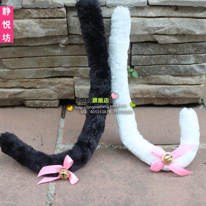 Black And White Big Cat Mother Cat Cosplay Plush Cat Gloves Cos