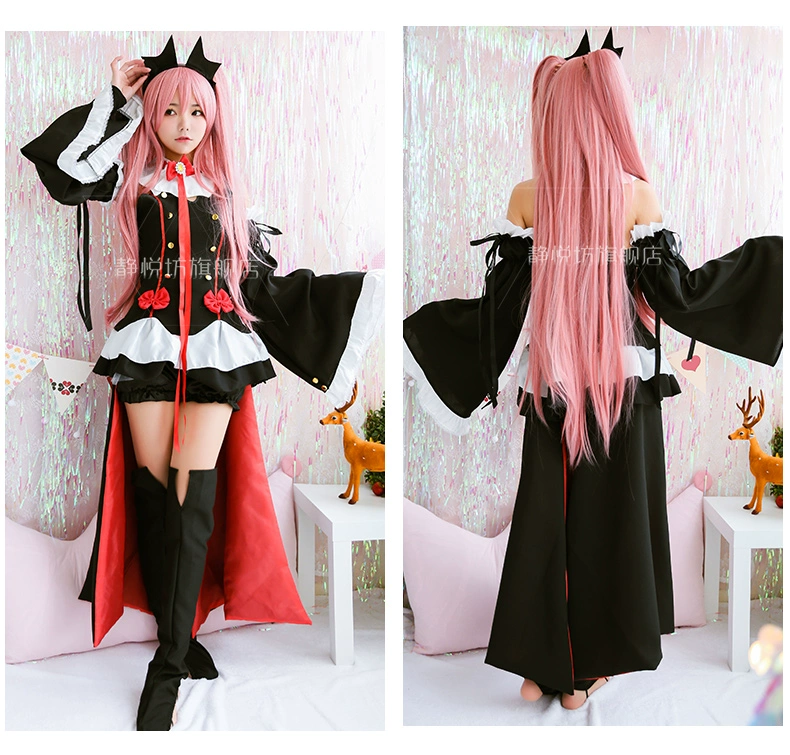 Sự kết thúc của các thiên thần rực rỡ Cruzuru COS trang phục cosplay ma cà rồng chọn Pepsi Gothic Queen