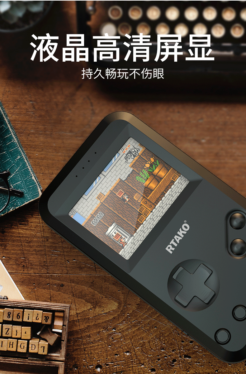 Máy chơi game hoài cổ psp kiểu cũ cầm tay cọ nhỏ Tetris trẻ em retro sạc kho báu siêu mỏng nhỏ gọn cầm tay Apple di động dung lượng lớn mini sạc nhanh 80000 - Bảng điều khiển trò chơi di động máy chơi game cầm tay 4 nút