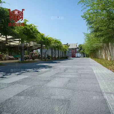 Hebei Tang Ding brick carving floor tiles antique shadow wall blue brick Chinese courtyard emblem retro exterior wall relief 80cm Moire