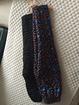 High elasticity and beauty pure cotton handmade cotton pants childrens style pure black