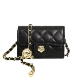 MBSQHNA Небольшая маленькая цепь, сумка через плечо, помада, в стиле Шанель, на цепочке, новая коллекция, в западном стиле