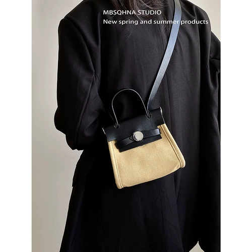 MBSQHNA Маленькая универсальная брендовая сумка через плечо, портативная помада, изысканный стиль