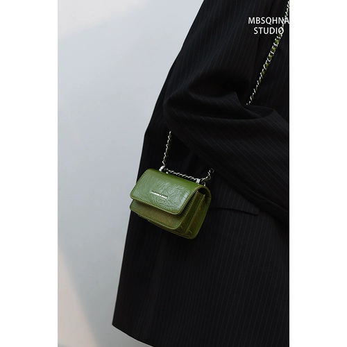 Маленькая помада, модная ретро сумка через плечо, коллекция 2022, в западном стиле