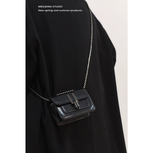 MBSQHNA Сумка через плечо, цепь, небольшая сумка, небольшая дизайнерская маленькая помада