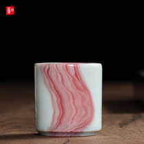 Longquan Celadon handmade master cup Single cup Kung Fu tea with small teacup Tea cup Ceramic smelling cup Finger cup