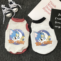 Cat and Mouse Cat Vest Autumn Wear Thin Little Milk Dog Pajamas Koji Fadou Schnauzer Dog Clothes Autumn