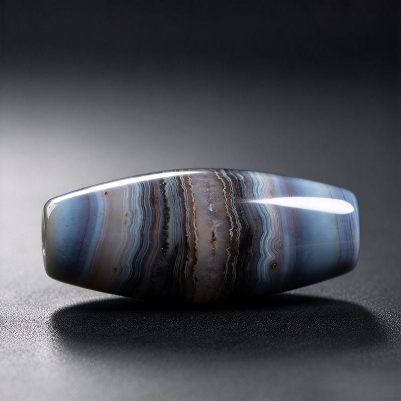 Agate Wonder Selection: Carefully Selected Blue Sugar-Colored Sky Eye Silk-Wrapped Agate Crystal Pendant Necklace and Bracelet