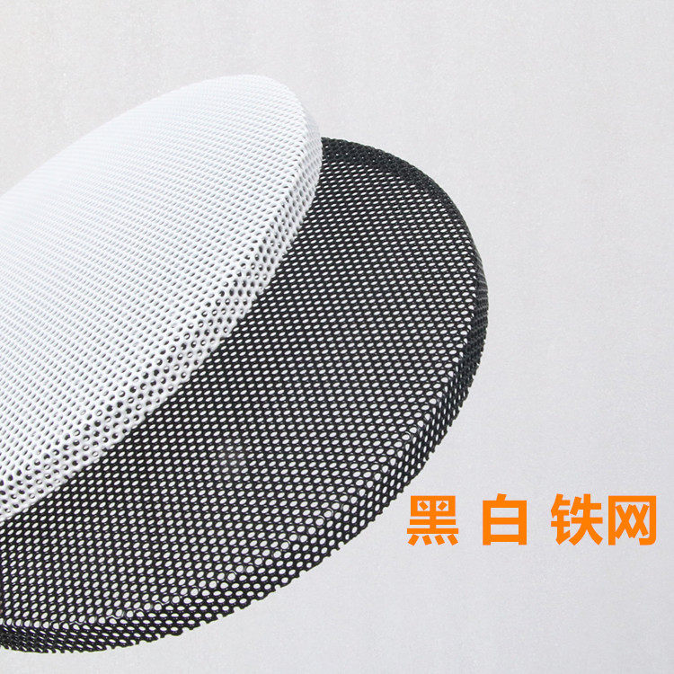 Car Horn Retrofit Speaker Mesh Sheet Horn Mesh Hood 4 Inch 5 Inch 6 5 Inch 8 Inch Metal Bed Clad Decoration Circle