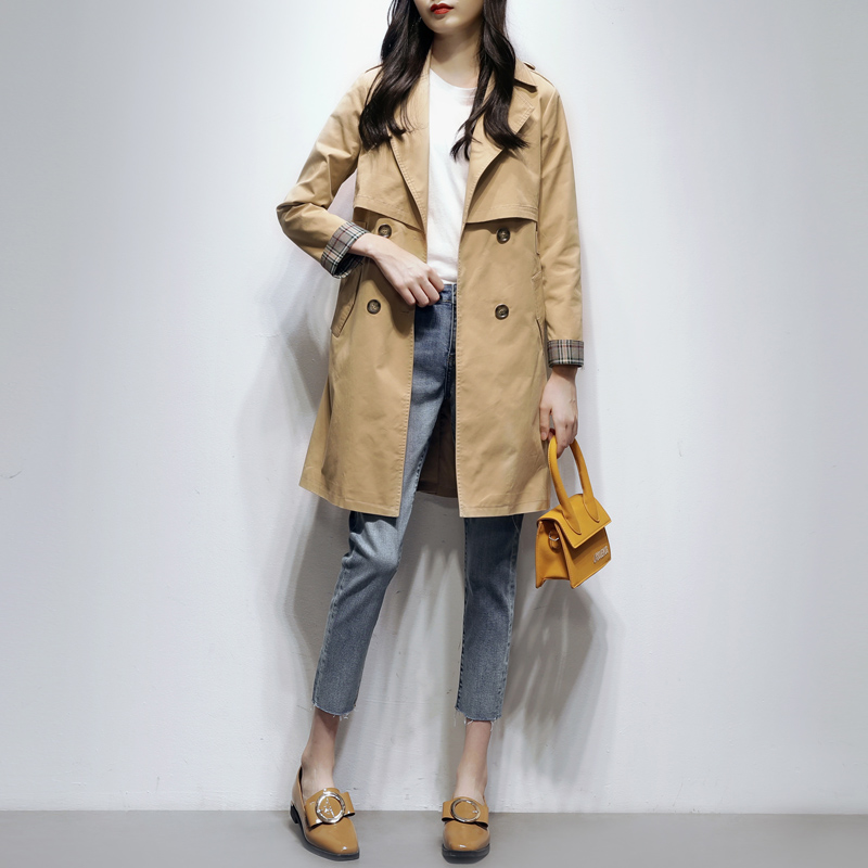 Trench pour femme en Coton - Ref 3225637 Image 3