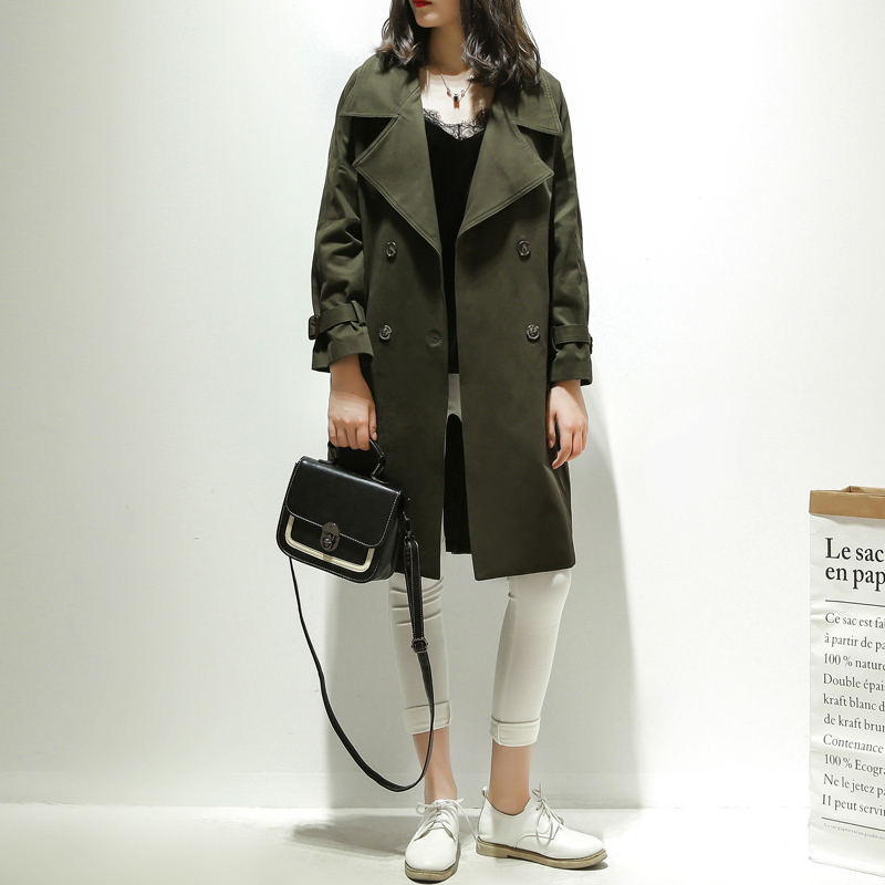 Trench pour femme en Coton en Coton - Ref 3226150 Image 4