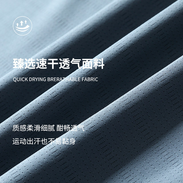 Swimsuit men's double-layer anti-embarrassment adult suit five-point swimming trunks men's loose quick-drying beach swimming trunks hot spring