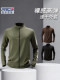 Quick-Drying Sports Jacket, Thin Men's Spring and Autumn Loose-Fitting Stand-Up Collar Cardigan, Training Fitness Running Training Clothes Top
