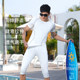 Swimming Trunks Men's Suit High-Elastic Quick-Drying Three-Quarter Pants Summer Swimming Equipment