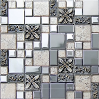 Серебряная смола [квадрат небольшого размера]