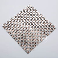 Арбуз красный 15 серебро+розовое золото