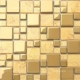 Золото -золотая народ [маленькая и маленькая квадратная сетка]
