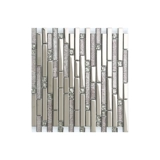 Стеклянная мозаика из нержавеющей стали, головоломка, зеркальный эффект