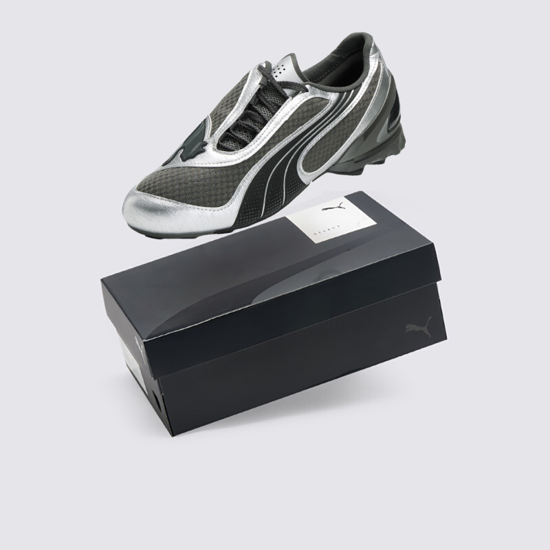Puma V-S1 Metallic New Men's and Women's Football Retro Training Shoes Racing Shoes 402953