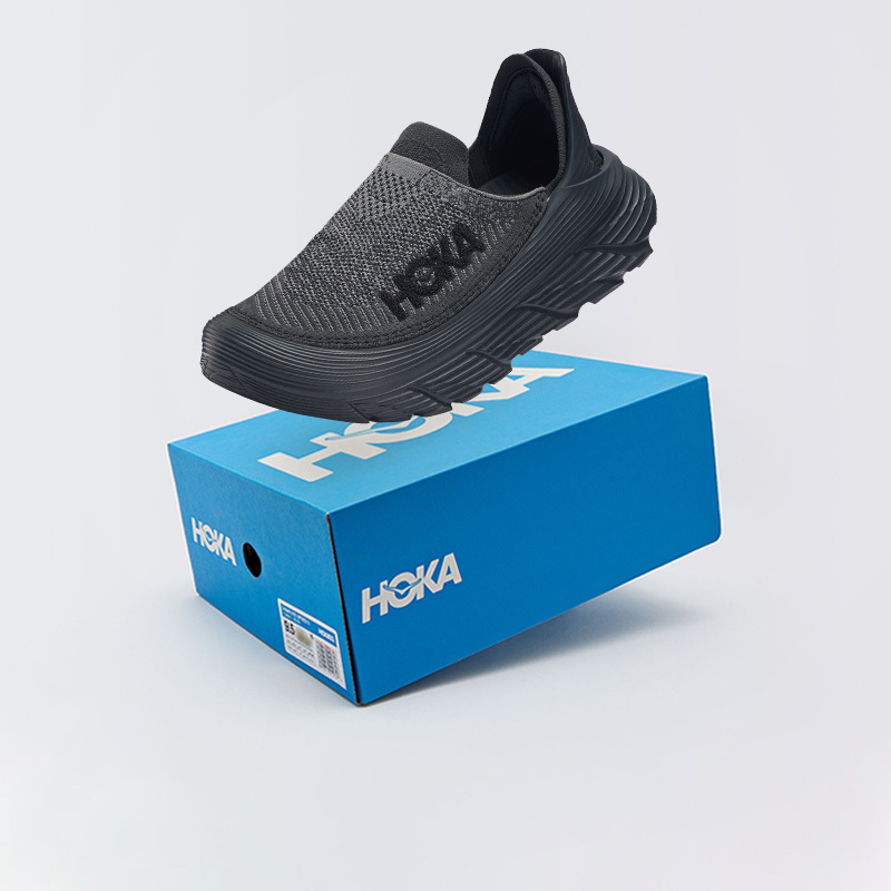 Hoka Oneone Restore Elastic, Comfortable, Shock-Absorbing, Non-Slip Low-Top Running Shoes 1134532/Bblc