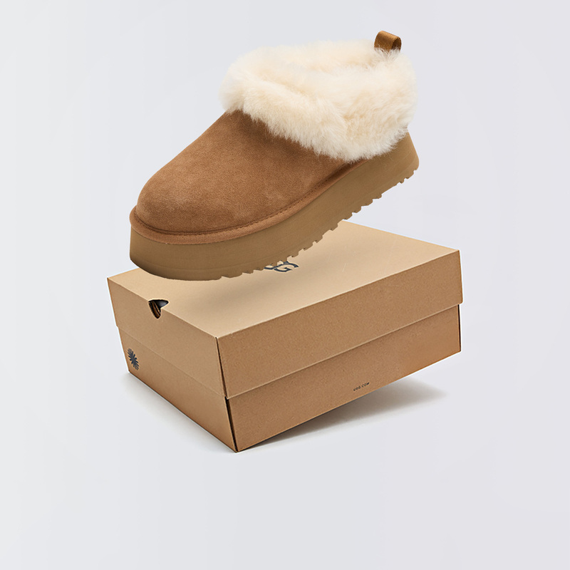 Ugg Tazzelle Women's Autumn and Winter Classic Thick-Soled Short Snow Boots with Fleece Lining 1171393-Che Ugg Tazzelle Women's Autumn and Winter Classic Thick-Soled Short Snow Boots with Fleece Lining 1171393-Che
