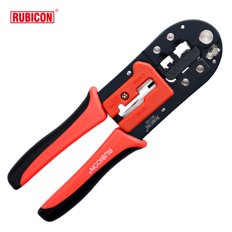 Original Japanese Robin Hood RUBICON RKY-328 dual-purpose network cable clamp RJ45 8P 6P