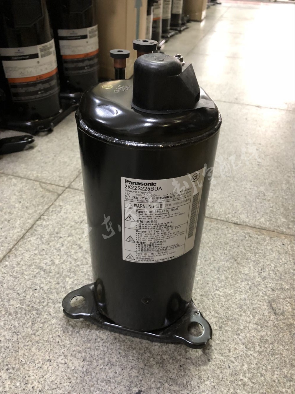 100% Brand New Original Panasonic 2K22S225BUA Air Conditioning Universal Compressor 1 5 R22