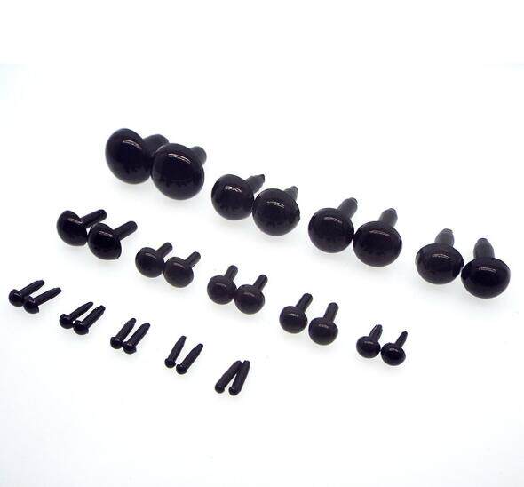 Doll doll plastic eye accessories small black bean eye thread eye cloth doll diy accessories