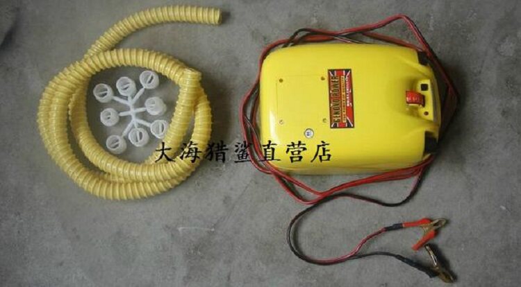 Quality inflatable sub-machine boat electric cheering machine leather canoeing fishing boat rubber dinghy electric inflator high pressure 12V