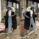 Mùa đông 2018 mới quần áo cotton oversize nữ dài phần lông lớn cổ áo sinh viên cotton áo khoác áo khoác cotton