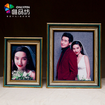 American retro photo studio photo frame setting stage wedding photo baby children creative hanging wall 7 10 inch photo photo frame