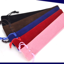 Pen orb pen flannel bag Black flannel cotton pen cover Pull rope lock pen protection wear-proof 5