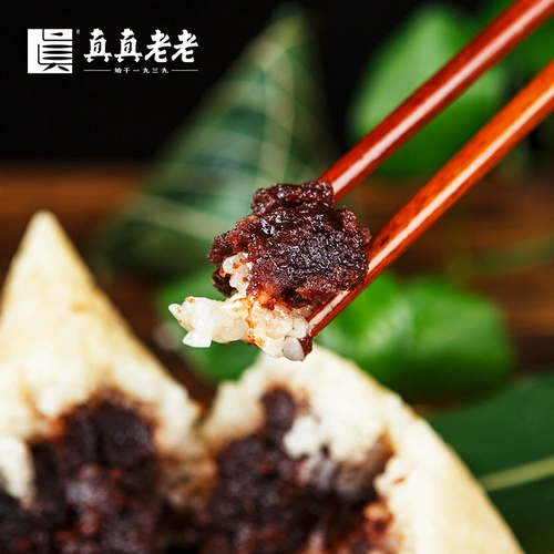 真真老老 Вакуумная упаковка Hongpao Bean Pascids 130g*5 Zhejiang Specialty Jiaxing Sweet Demon Оптовая группа купить