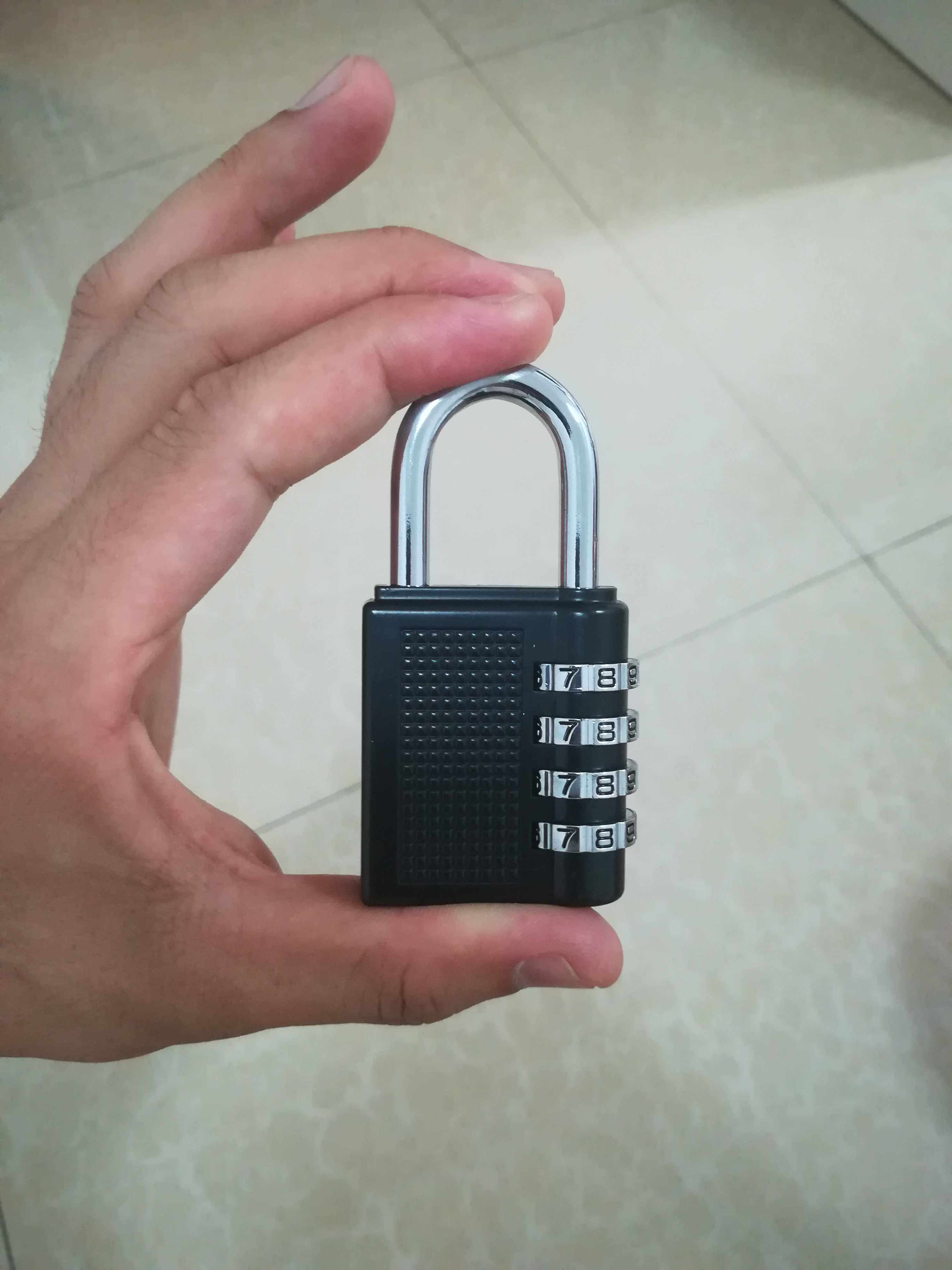 Four digit password lock large zinc alloy password lock 4 digit digital anti - theft gym lock locked closet door padlock