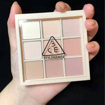  Korea 3CE9 Gong grid eye shadow palette all-nighter oversized dear nude beach muse