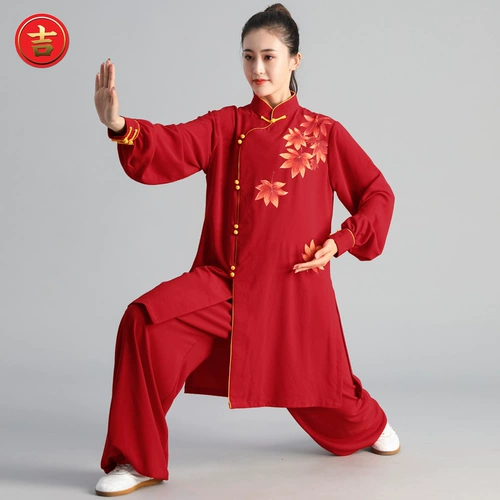 昊吉 Спортивная одежда, ручная роспись, подходит для весны и осени, китайский стиль