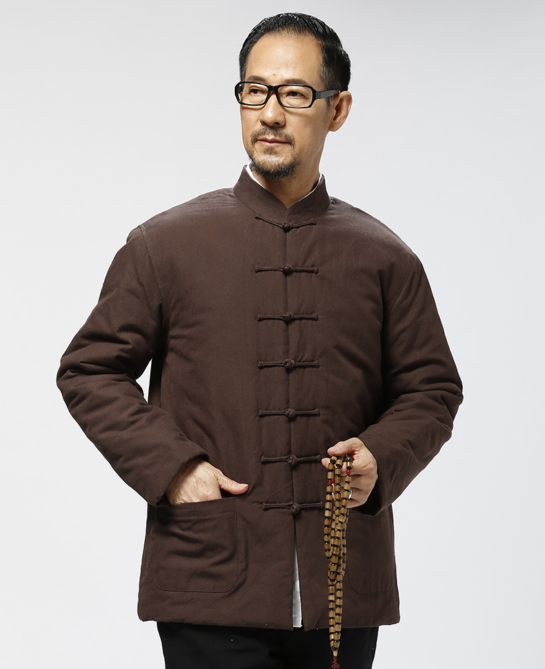 吉 Tang trung niên và già Tang phù hợp với áo blouse rộng cỡ quốc phục bố 50-60 tuổi mặc áo khoác kiểu đồ bộ đẹp