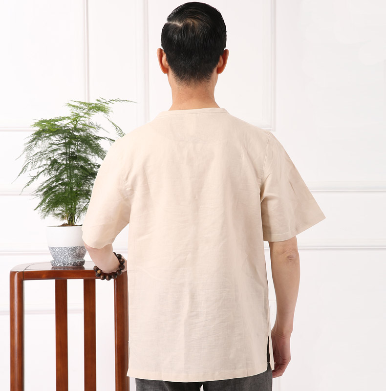 Mùa hè 2017 bộ đồ Tang nam cổ điển Trung Quốc áo khoác gió nam phù hợp với trang phục trung niên quần tây nam