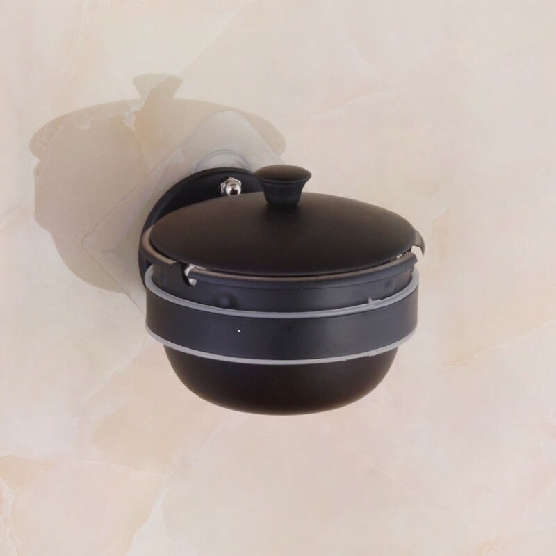 Office Creativity Office Outdoor Terrace Free of perforated wall-mounted ashtray Ashtray Public Place Bathroom-Taobao
