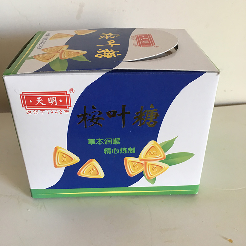 Tianming Eucalyptus sugar Runthroats Candy Mint Sugar Nostalgic old snacks cool sugar boxed with a board RMB10  box 4 version