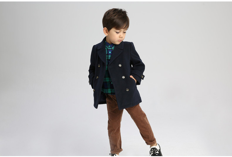 Manteau pour garcon BOBDOG en mélange - Ref 2161234 Image 19